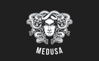 Medusa Logo Graphic Template