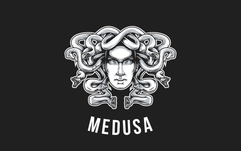 Medusa Logo Graphic Template Logo Template