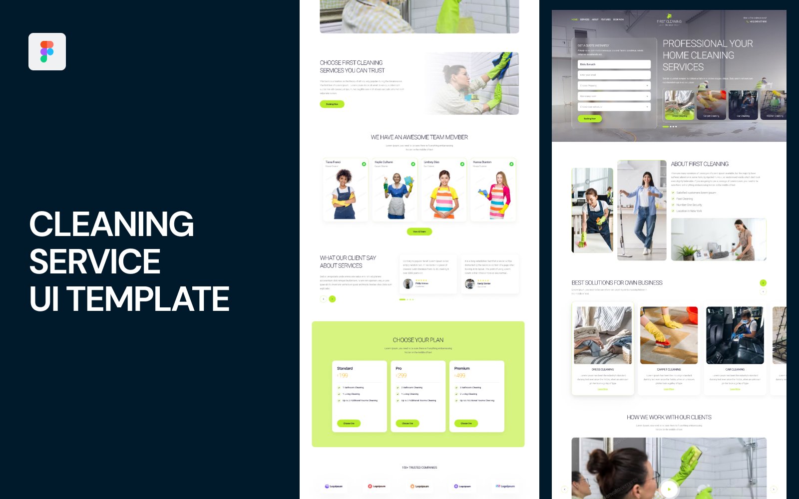 Template #273908 Landing Page Webdesign Template - Logo template Preview