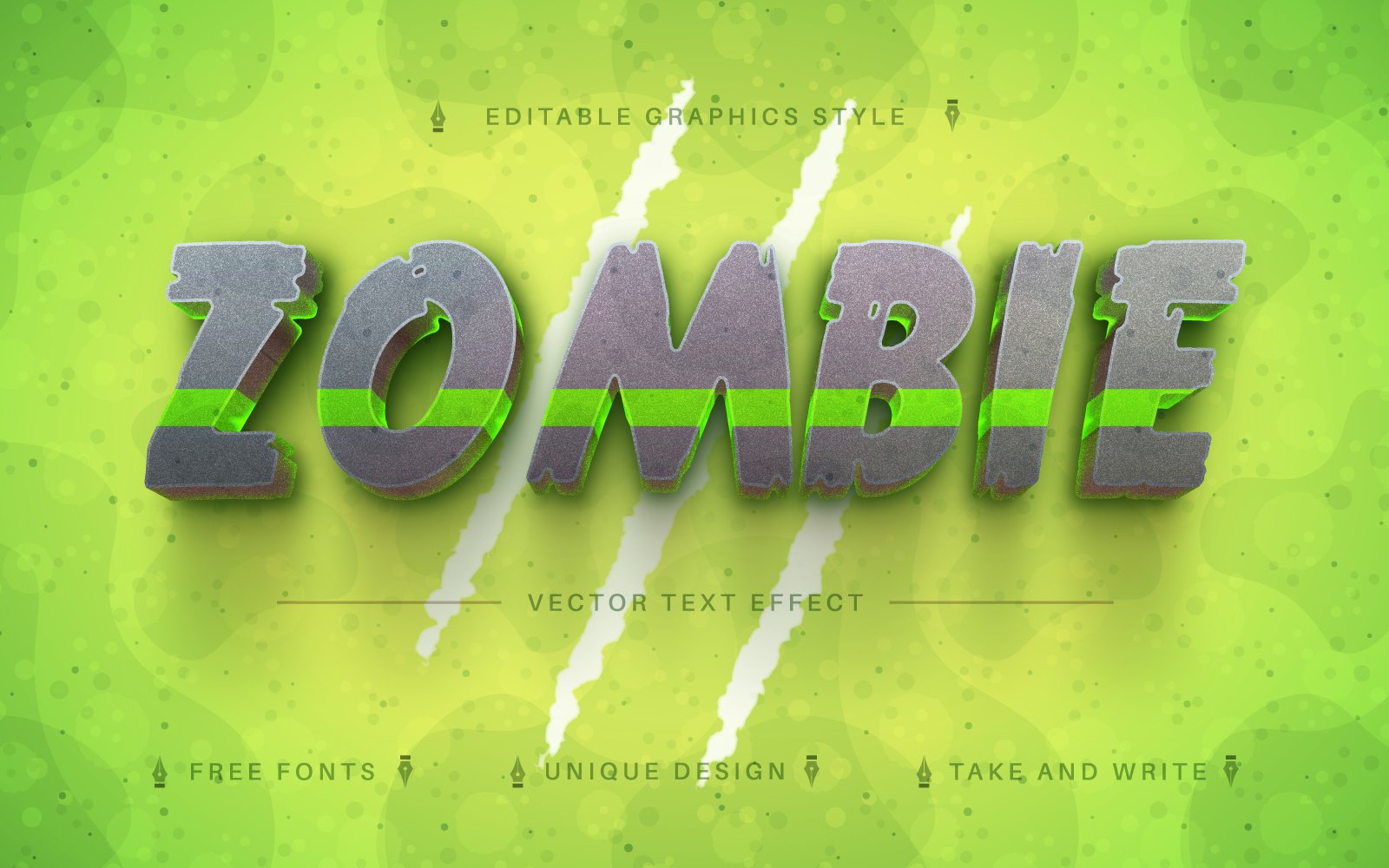 Template #273921 Effect Font Webdesign Template - Logo template Preview