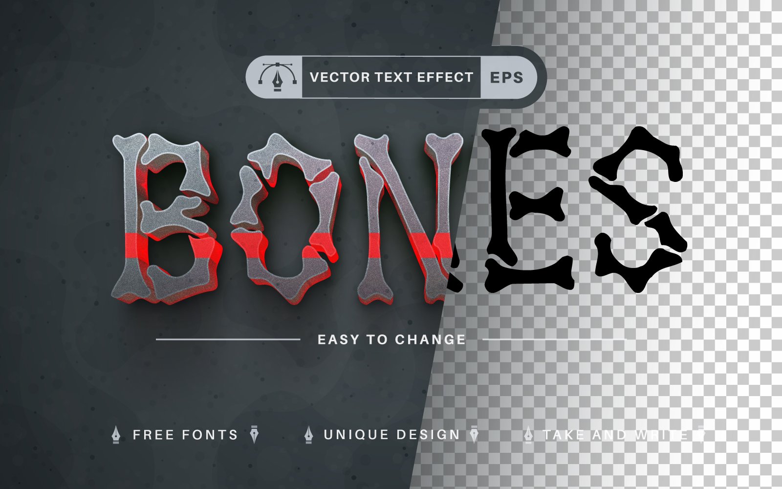 Template #273934 Effect Font Webdesign Template - Logo template Preview