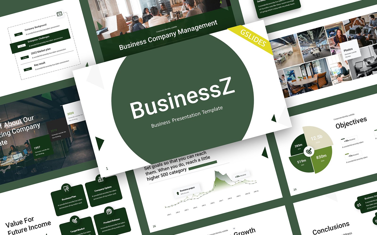 Template #274095 Business Plan Webdesign Template - Logo template Preview