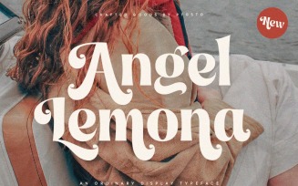 Angel Lemona | Ordinary Display Font