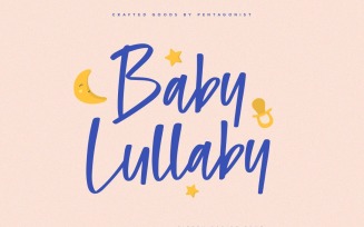 Baby Lullaby | Playful Script Font