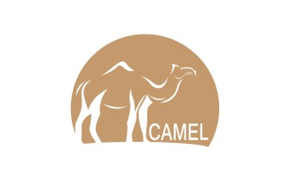 Camel Icon And Symbol Vector Template Illustration 14