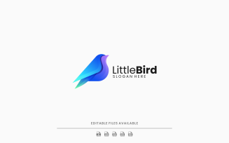 Little Bird Gradient Logo 1
