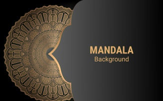 Mandala. Decorative round ornament. Isolated on white background.