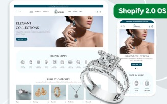 Pandora - Jewelry Shopify Theme | Minimalist & Clean Shopify jewellery Theme | Shopify OS 2.0
