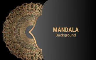 vector illustration of hand drawn mandala