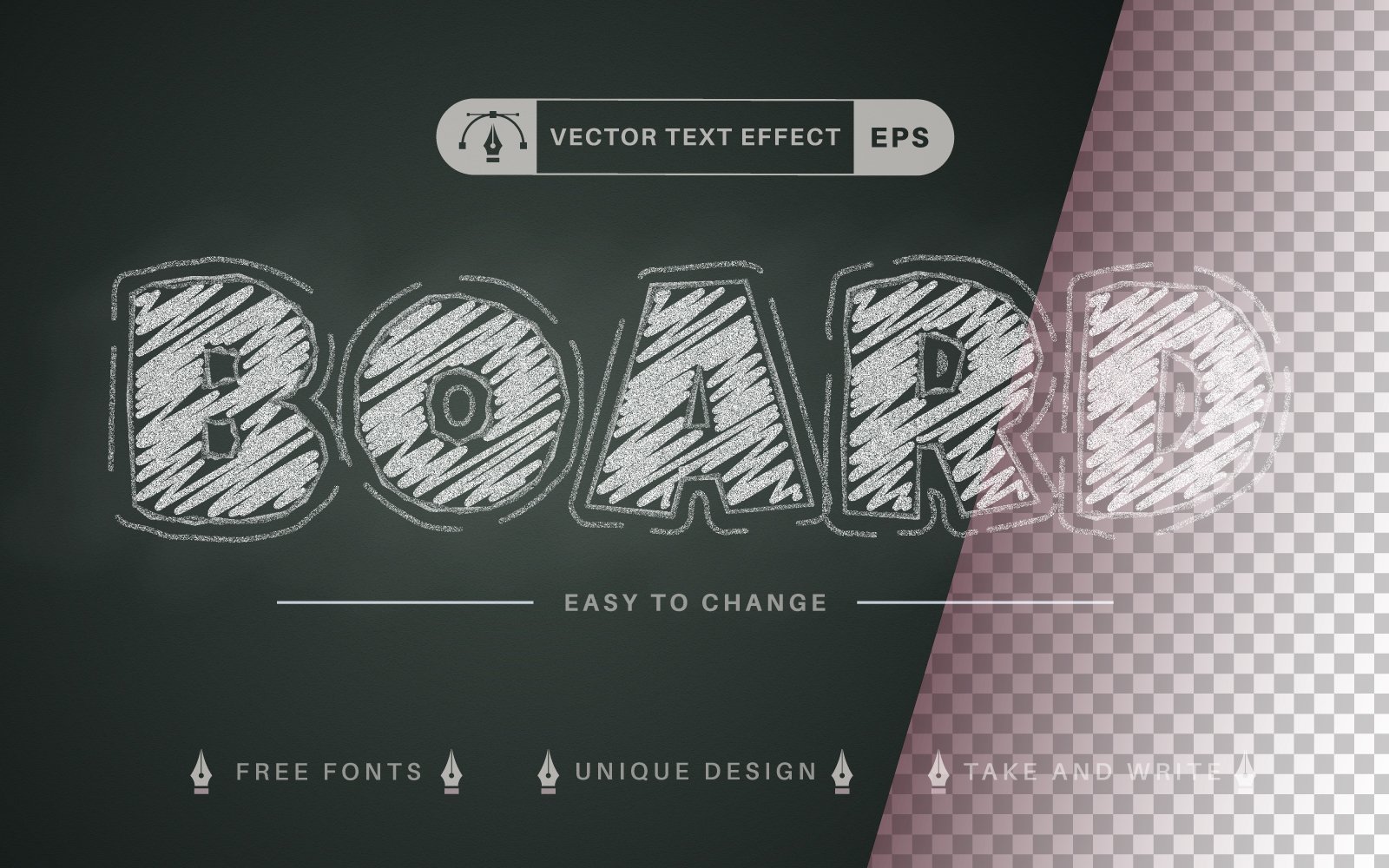 Template #274480 Effect Font Webdesign Template - Logo template Preview
