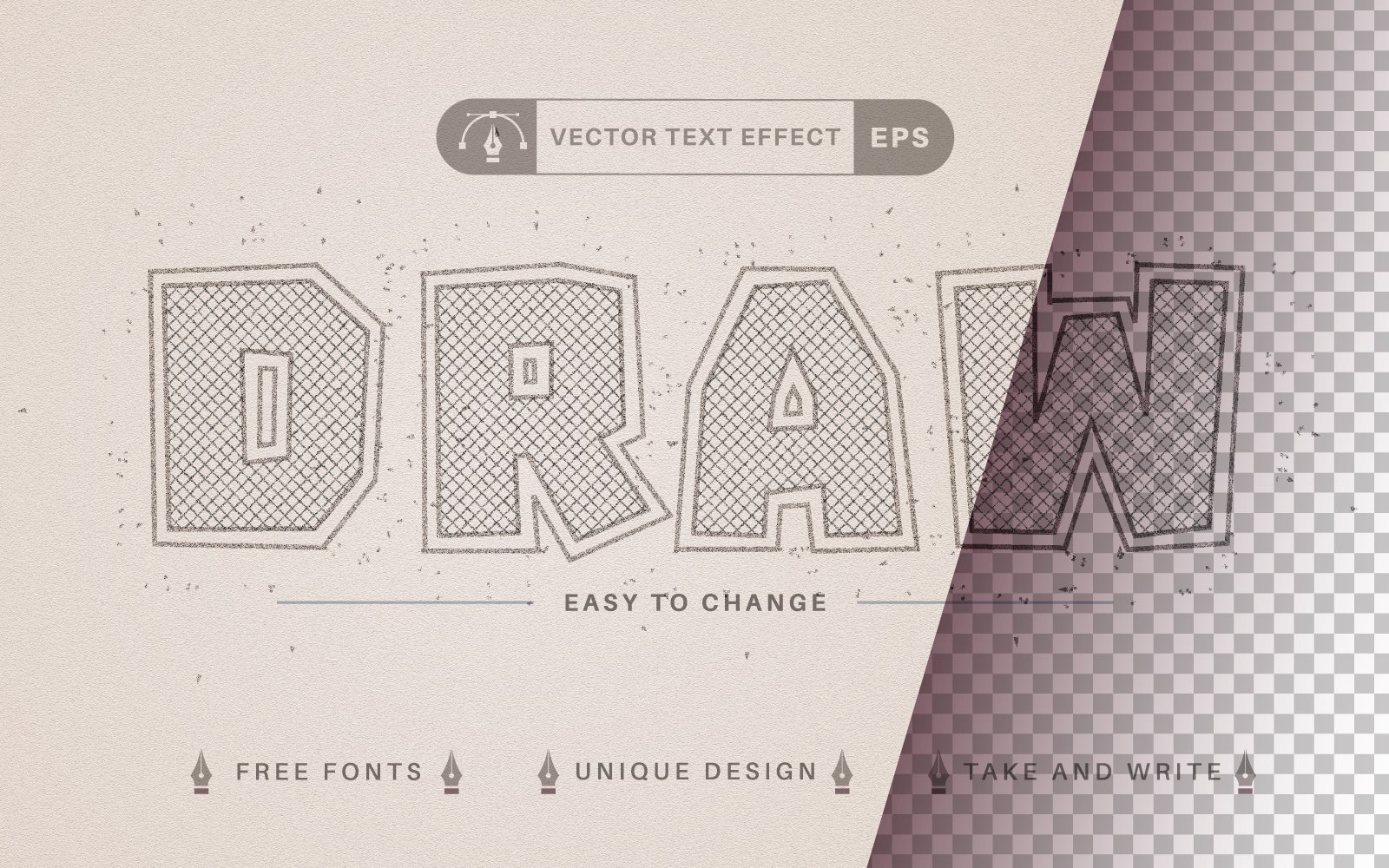 Template #274483 Effect Font Webdesign Template - Logo template Preview