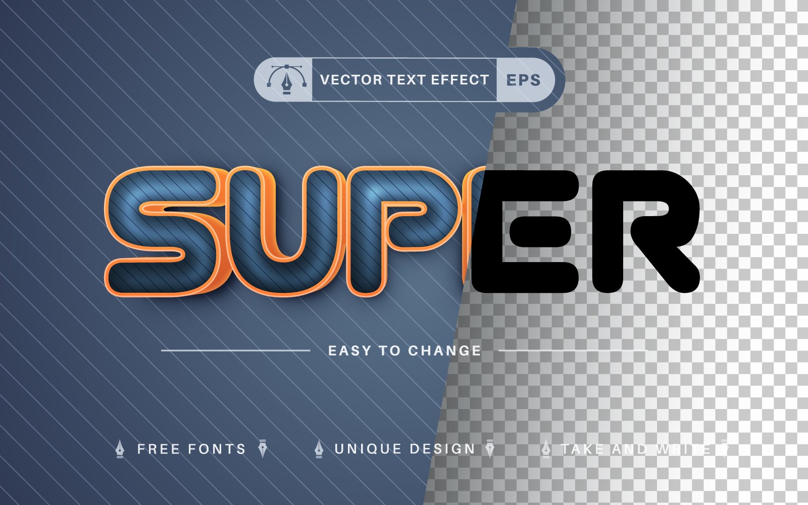 Kit Graphique #274485 Effet Font Web Design - Logo template Preview