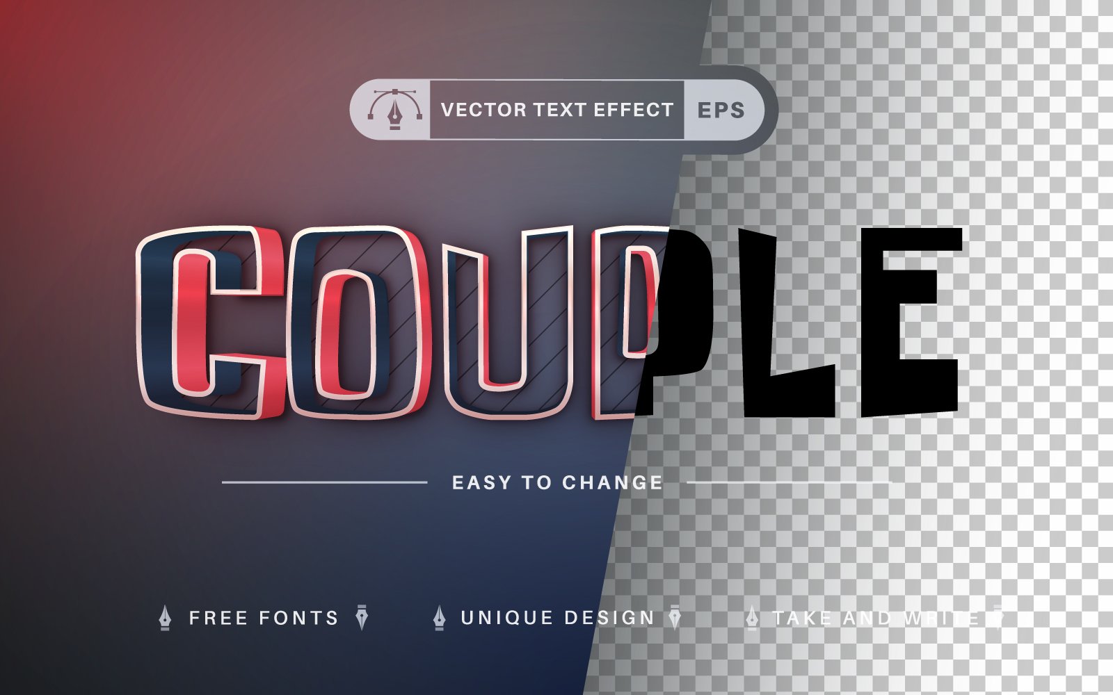 Template #274488 Effect Font Webdesign Template - Logo template Preview