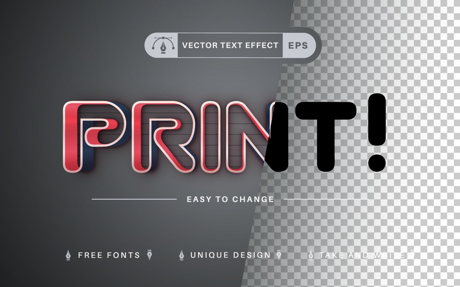 Kit Graphique #274489 Effet Font Web Design - Logo template Preview