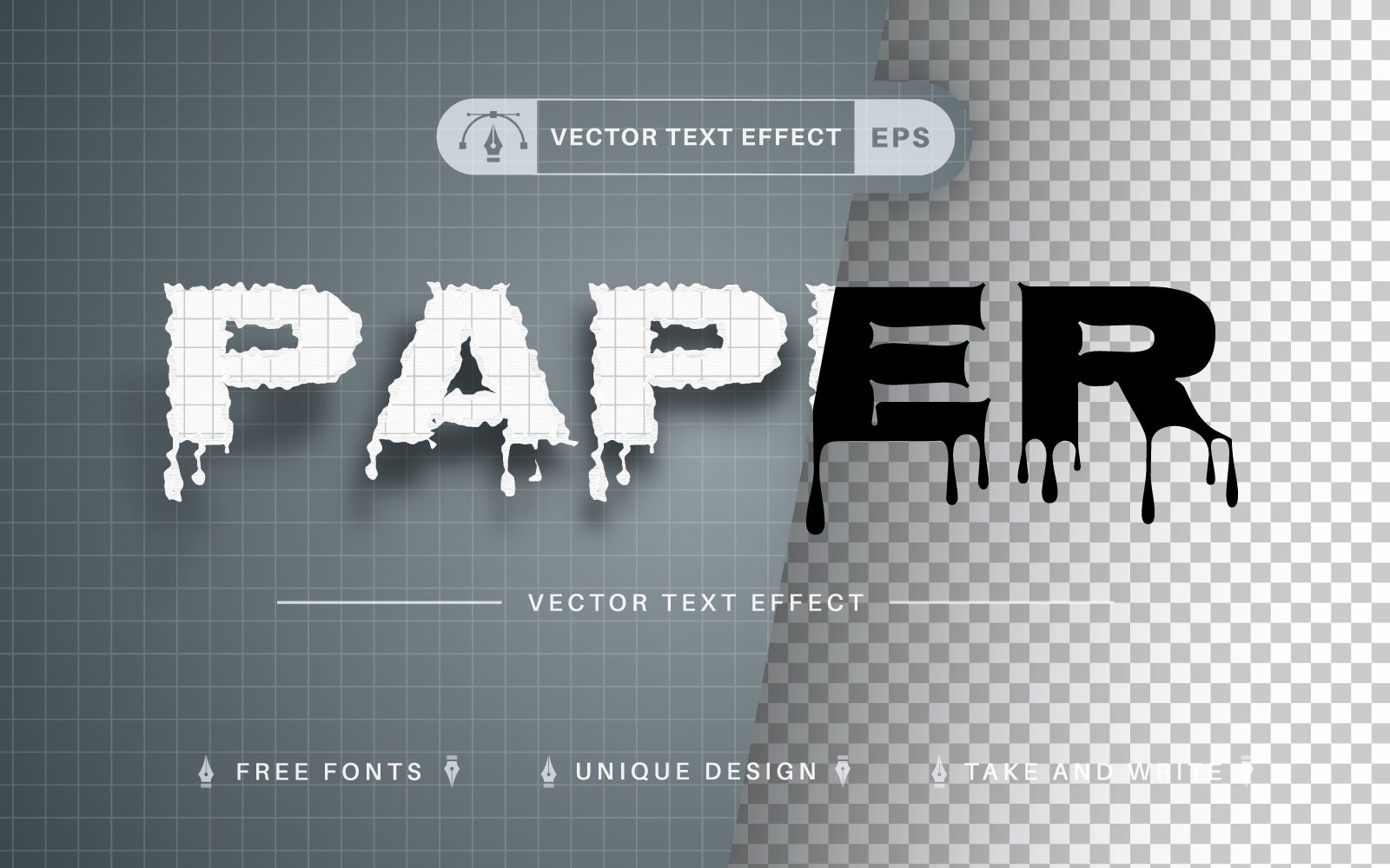Template #274496 Effect Font Webdesign Template - Logo template Preview