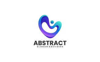 Abstract Gradient Logo Style 5