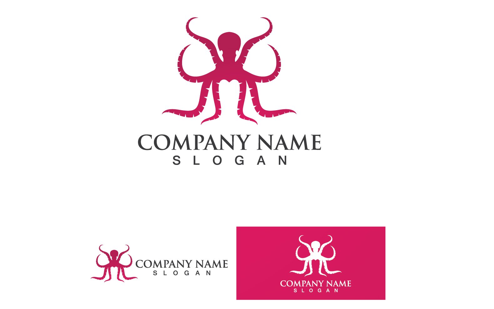 Template #274504 Animal Octopus Webdesign Template - Logo template Preview