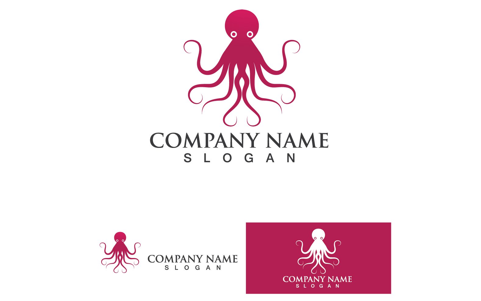 Template #274506 Animal Octopus Webdesign Template - Logo template Preview