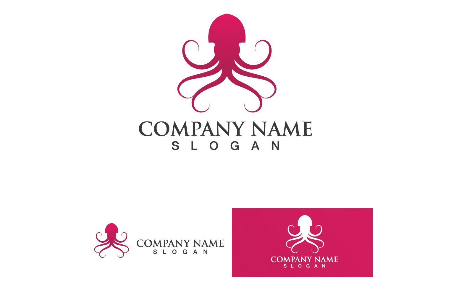 Template #274509 Animal Octopus Webdesign Template - Logo template Preview