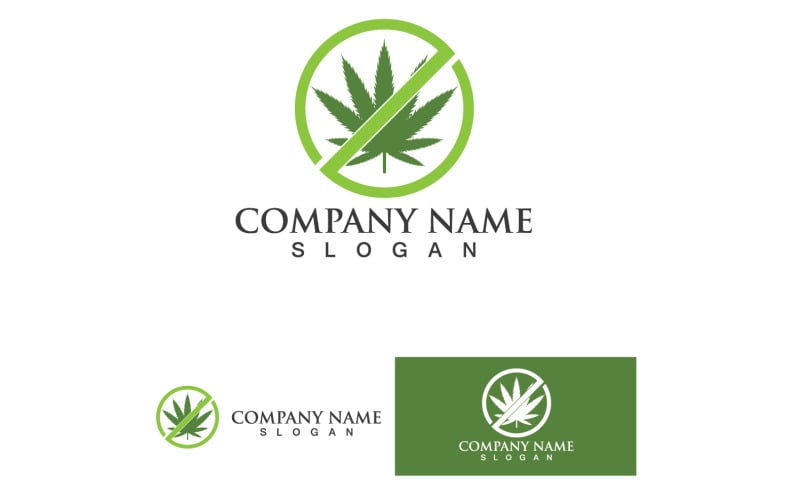 Cannabis Leaf Logo Vector 28 Logo Template