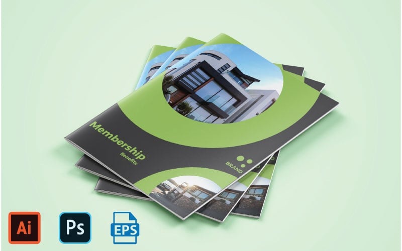 Real Estate Agency Brochure - Brochure Corporate Identity