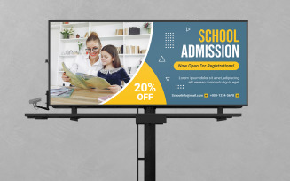 School Billboard PSD Templates