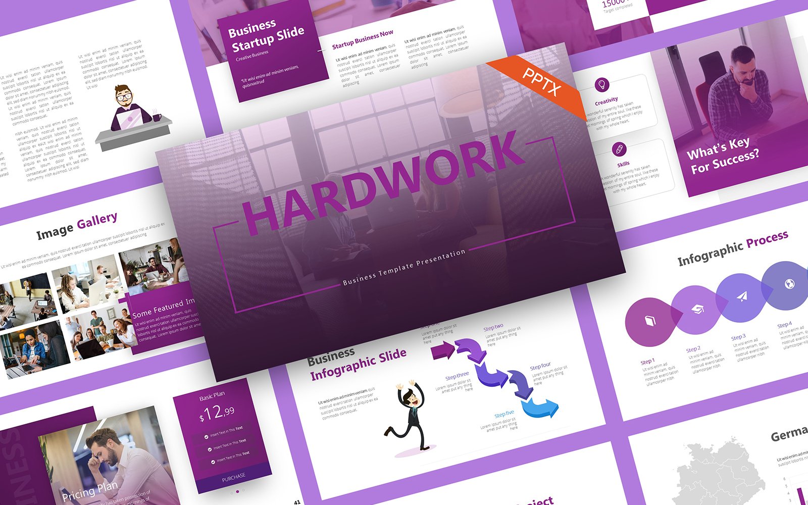 Template #274669 Business Plan Webdesign Template - Logo template Preview