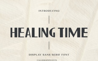 Healing Time Sans Serif Font