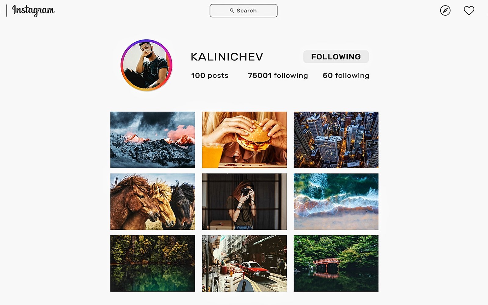 Kit Graphique #274838 Instagram Instagram Divers Modles Web - Logo template Preview