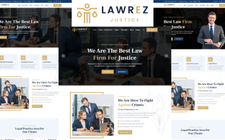 Lawrez - Lawyers Attorneys and Law Firm HTML5 Template