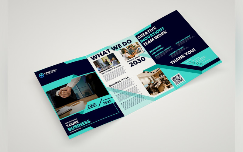 Business Trifold Brochure 1 Corporate Identity
