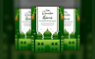 Happy Ramadhan Flyer Template