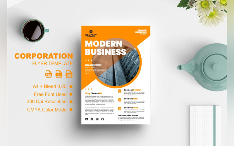 Modern Creative Business Flyer Design Corporate Identity