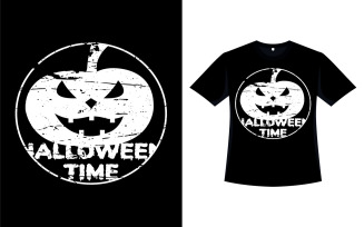 Halloween Silhouette T-shirt Vector Design