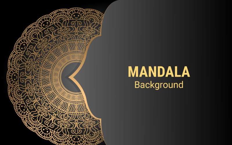 Mandala. Decorative round ornament. Isolated on white background. Arabic, Indian, ottoman motifs. Background