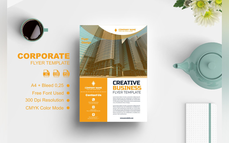 Modern Creative Business Flyer Template Corporate Identity