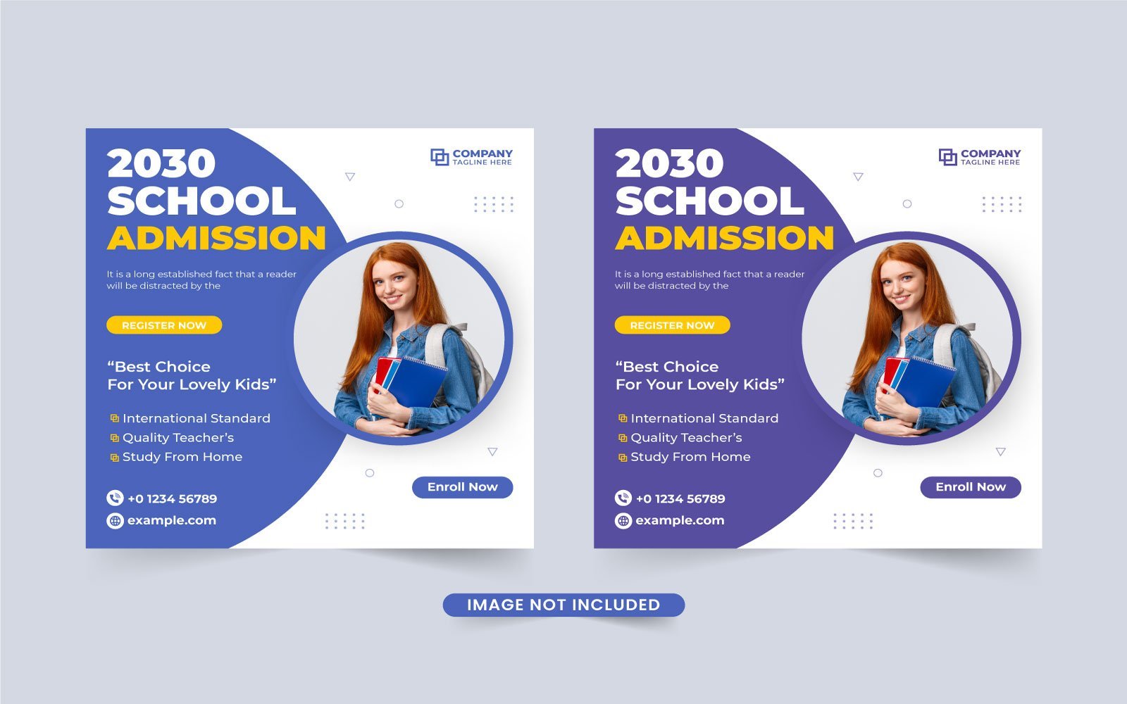 Kit Graphique #275264 Admission Open Divers Modles Web - Logo template Preview