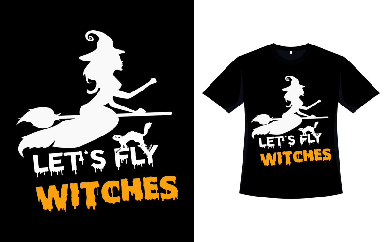 Halloween Scary T-shirt Design for Women Social Media