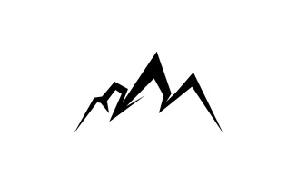 Mountain logo Vector Template Illustration 2