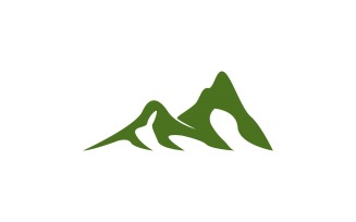 Mountain logo Vector Template Illustration 6