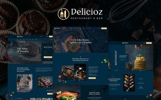 TM Delicioz - Food Restaurant Prestashop Theme