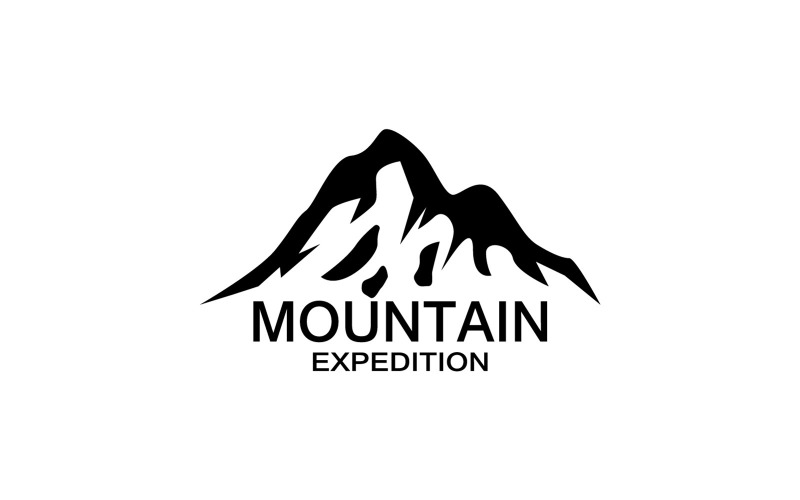 Mountain logo Vector Template Illustration 10 Logo Template
