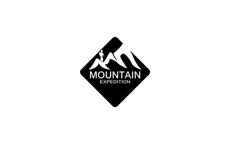 Mountain logo Vector Template Illustration 19 Logo Template