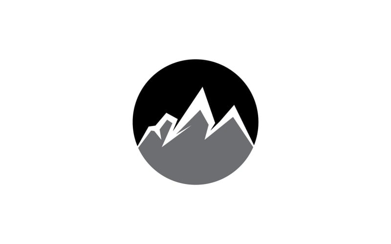 Mountain logo Vector Template Illustration 20 Logo Template