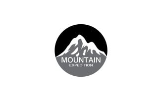 Mountain logo Vector Template Illustration 9
