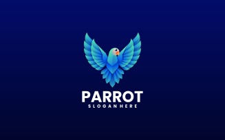 Parrot Gradient Logo Style 1