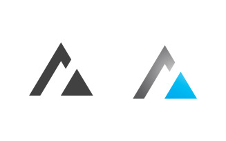 A letter logo design template V3