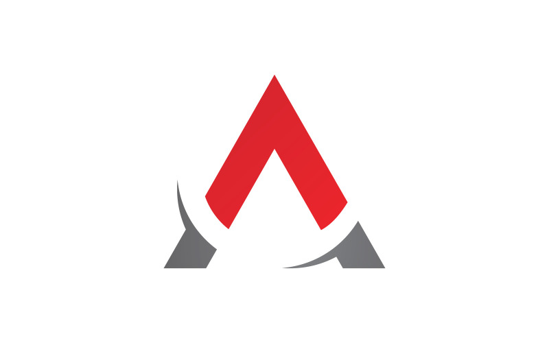 A letter logo design template V5 Logo Template