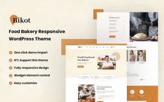 Bikot - Food Bakery WordPress Theme