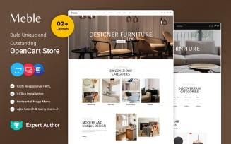 Meble - The Furniture, Home Décor and Interior OpenCart Responsive Theme